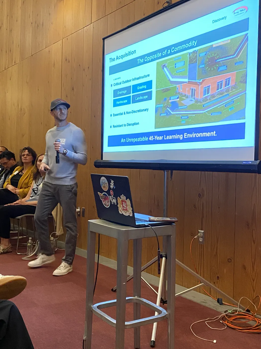 Daniel Katz presenting at MIT CSAIL